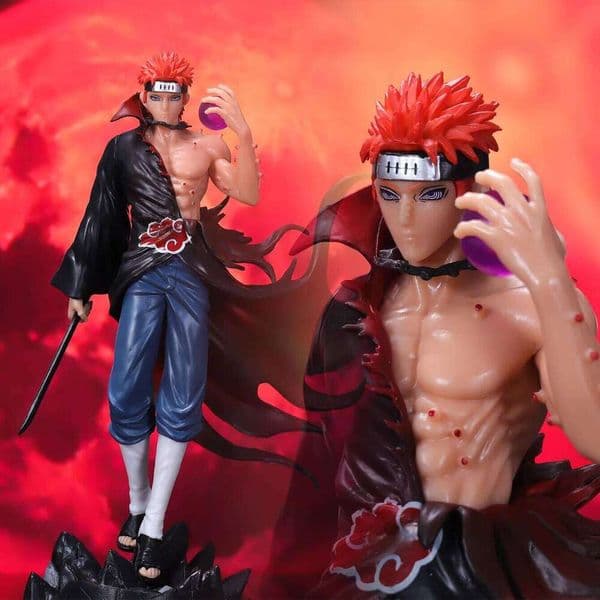Pain, Naruto, Merchandise, Merch Gift for Friends Birthday, Anime Character Statue Pc Desktop Ornament, Figure, Holiday Small Gift, 26W0520