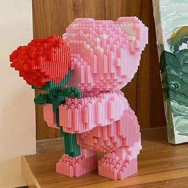 3833-Piece Pollen Bear Set Suitable for Adults Aged 14 and Above Making It a Challenging Home Decoration Toy for Birthdays and Holidays M260520