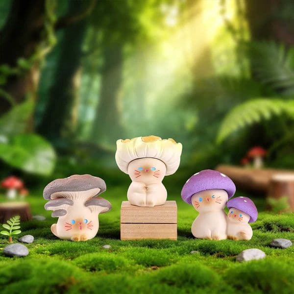Mushroom Meow Fantasy Little Forest Series Blind Box Desktop Home Decoration Ornament Toys Mystery Box Surprise Collection Gifts Z260520