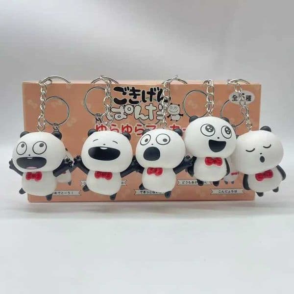 New In Stock Panda Happy Smile Pendant Blind Box Cute Action Figure Desktop Decoration Birthday Surprise Gift For Fans Souvenir Z260520