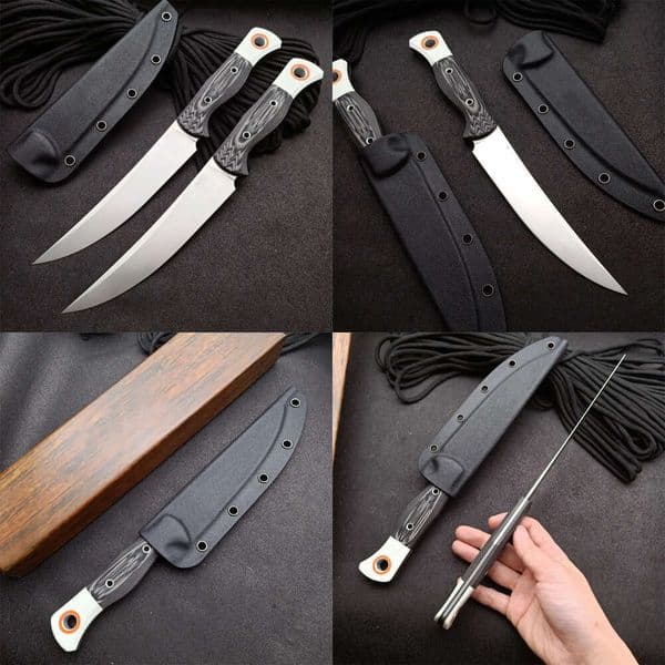 Outdoor Fixed Knife S VN Blade G Handle Camping Hunting Survival Tactical Knives