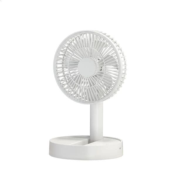 USB Foldable Fan with 4 Speeds TimingBattery Operated Mini Fan for Bedroom Indoor or OutdoorTable Fan 260520