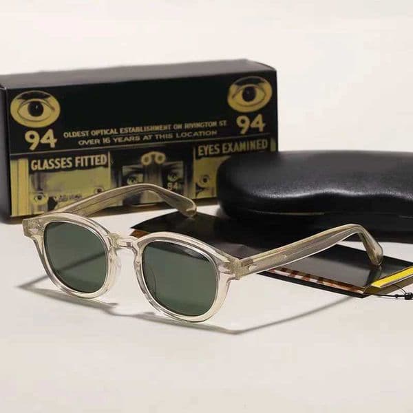 Johnny Depp Polarized Sunglasses Man Round Lemtosh Sun Glasses Woman Luxury Brand Vintage Acetate Frame Night Vision Goggles Q260520