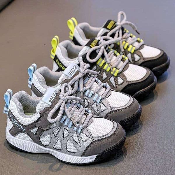 Kids Fashion Casual 2026 New Design Multi-color Sport Shoes Children's Boys Girls Anti-slip Outdoor Breathable Sneakers J260520