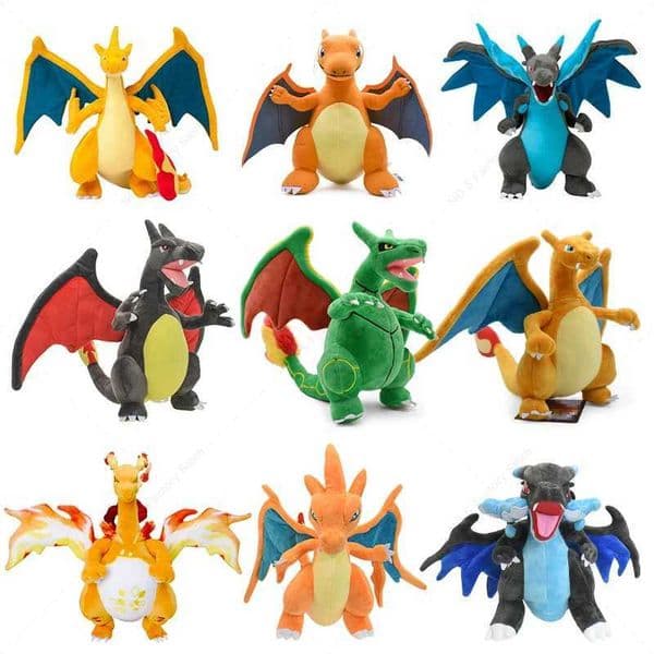 18 Styles Shiny Charizard Plush Toys Mega Evolution X Y Charizard Soft Stuffed Animals Toy Doll Gift for Children Kids C260520