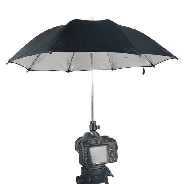 1PC 26/50CM Black Dslr Camera Umbrella Sunshade Rainy Holder For General Camera Photographic Camera Umbrella C260520