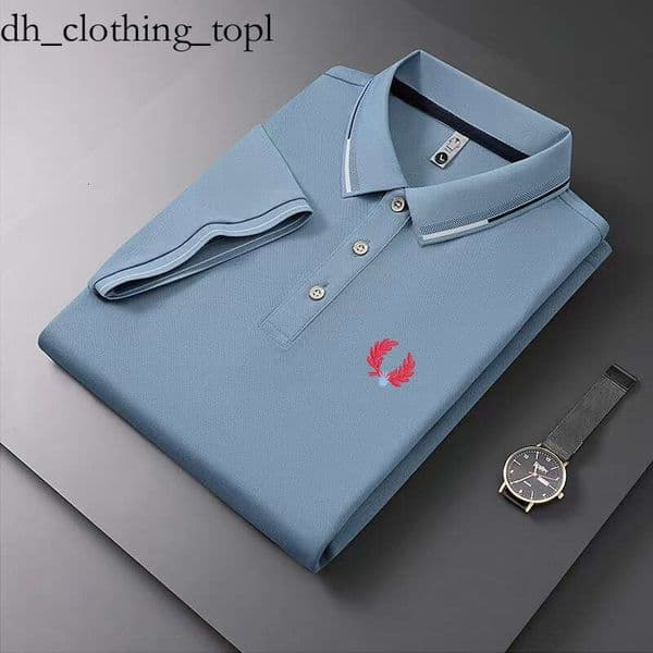 perry shirt Men's High Quality Embroidered Polo Shirt 2026 Summer T-Shirt Fashion Top Trend Casual Business fashionable high quality Fredly Polo Shirt 7bd
