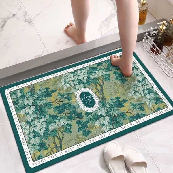 Toilet floor mat bathroom non-slip absorbent toilet strong door toilet diatom mud quick drying foot mat carpet bathroomZHR260520