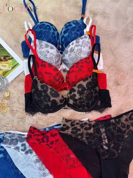 Logirlve French Lace Embroidery Women Lingerie Set Sexy Thin Cup Push Up Bra High Quality Silk Intimates Comfort Underwear L260520