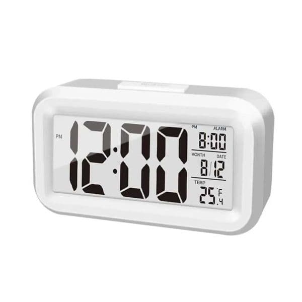 1pc LED Multifunction Digital Alarm Clock Electronic Backlight Table Clock Backlight Data Time Calendar Desktop Smart Clock C260520