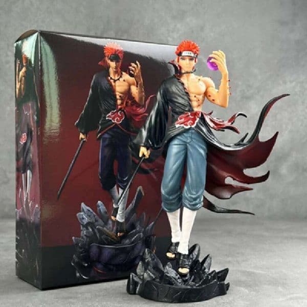 HOT New 2026 Anime Figure Uzumaki Pain Naruto Uchiha Sasuke Action Model Pvc Statue Desktop Ornament Collection Toy Gift J260520