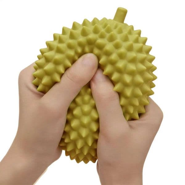 Fidget Squeeze Toy Durian Squishys Stress Balls Squeeze Toys Stretchy Fruit Stress Relief Squeeze Ball Squishys Fidget Toy Z260521