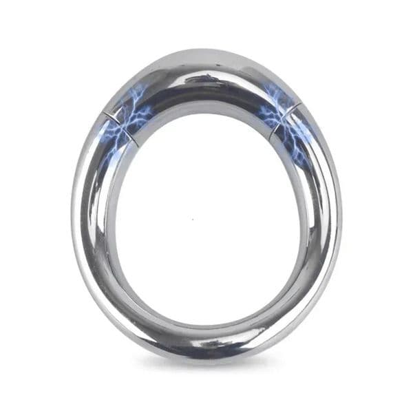 adult toys 2026 New Arc Male Magnetic Cock Ring On Penis Heavy Cockring Metal Dick Lock Delay Ejaculation Adults Sex Toy Men 015