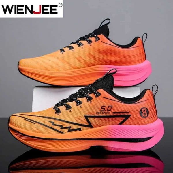 Men Sports Running Shoes Casual Marathon Lightweight Womens Comfortable Athletic Nonskid Walking Sneakers Outdoors Couple Shoes C260521
