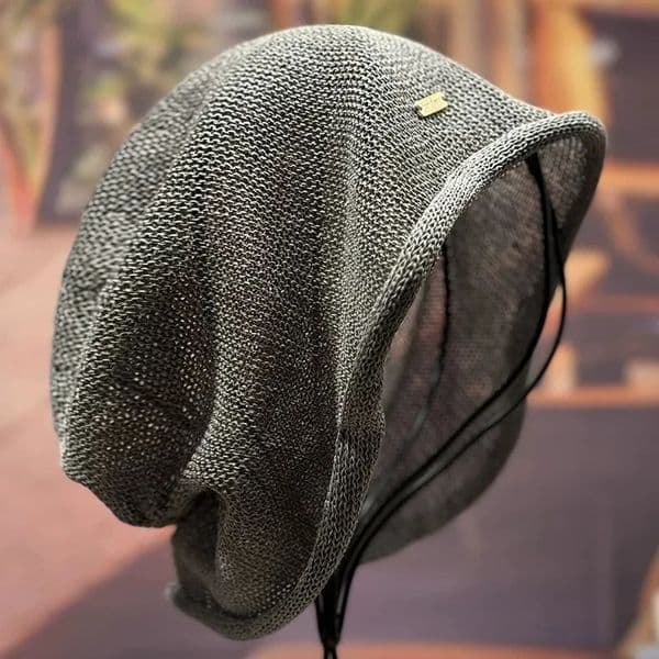 Spring Summer Japanese Fashion Mesh Breathable Linen Beanie Man Woman Casual Elegant Skull Cap Pullover Hats 260521