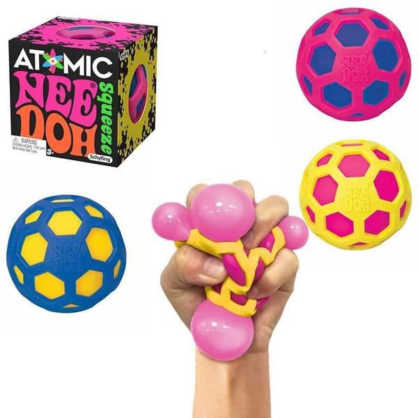 Atomic NeeDoh Schylling Needoh Atomic Stress Relief Ball squishies toy blind box Adult Party Gift Tool stress relief toy fidgetJ260521