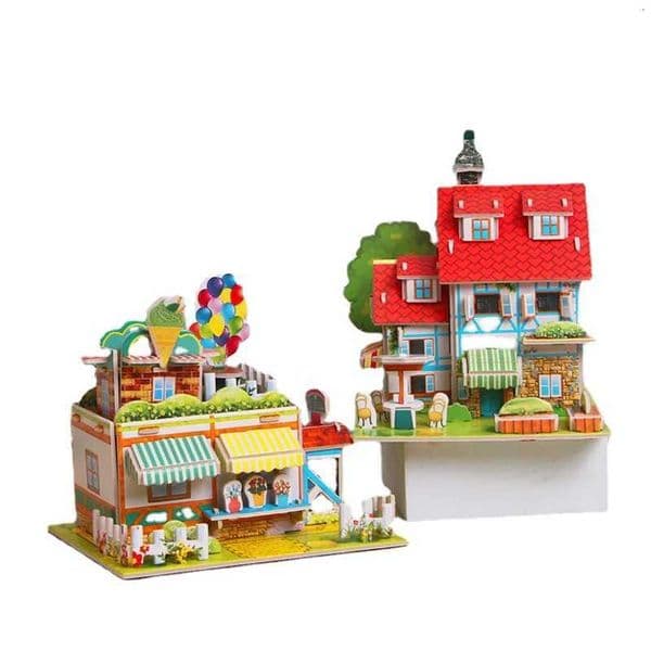 Paper 3D Puzzle DIY Handmade Assembled Building Model Educational Toys Kindergarden Childrens Prizes Gifts Educational Toys M260520