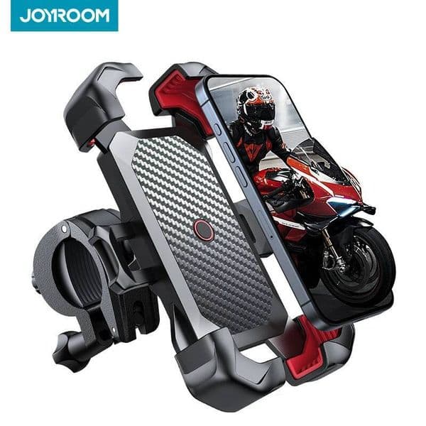 car Joyroom Bike 360° View Universal Bicycle Holder for 4.7-7 inch Mobile Phone Stand Shockproof Bracket GPS Clip ddmynov