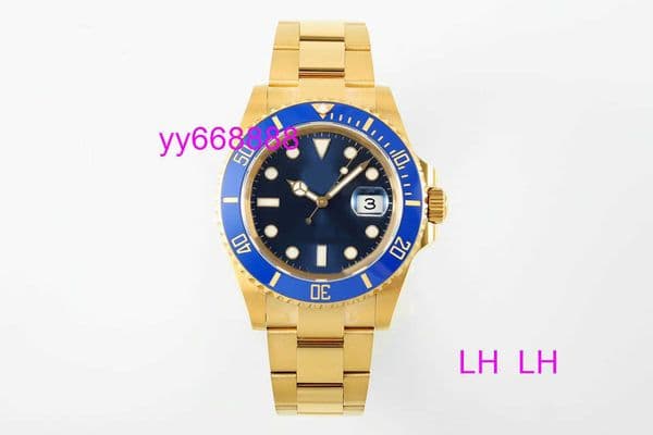 Men Watches For Watch Mens Green Blue Ceramic Automatic 3235 Sport 116610 BPF Yellow Gold 116618 Super Power Reserve Handly26