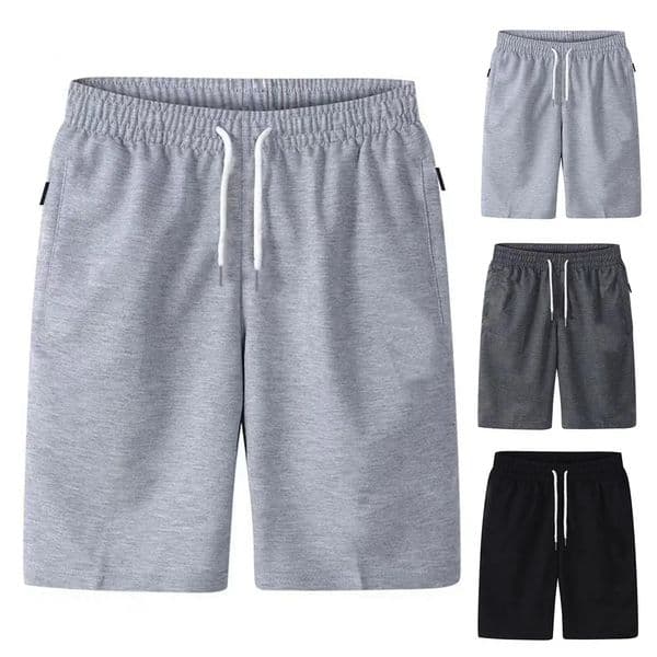 Summer Casual Shorts Men Breathable Cotton Beach Comfortable Fitness Sports Short Pants Male Bermudas 260521