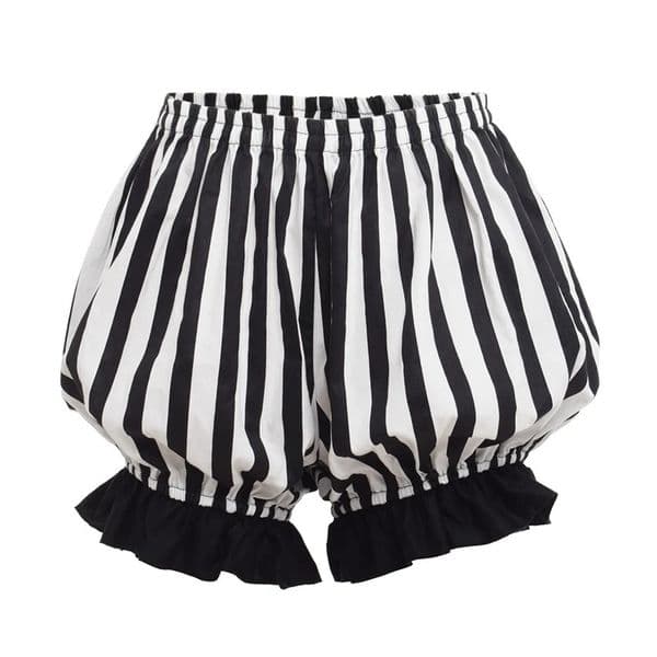 Lolita Bloomers Women Vintage Cosplay Bottoming Pumpkin Striped Shorts 260521