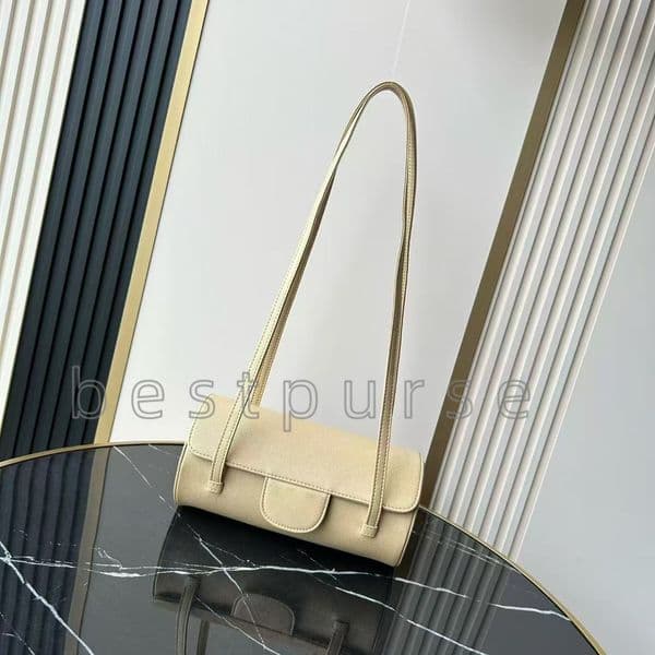 10a Clutch With Leather Strap Preppy Coco Flap Bag Grained Shiny Calfskin Shoulder Bag Designer Woman Real Leather Tote Bags Crossbody Underarm Bag Handbag Purse