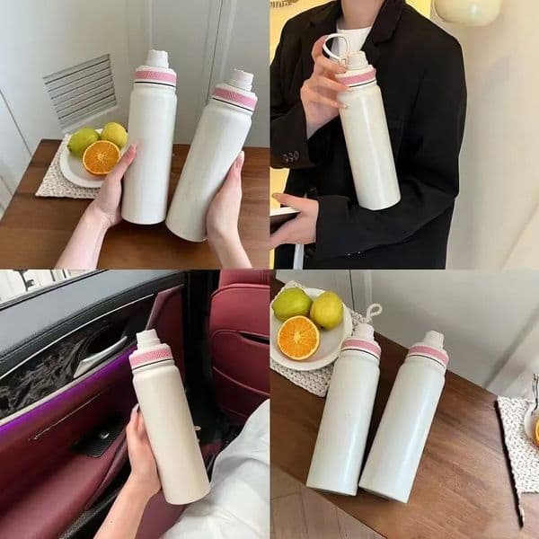 cologne 2026 New Designer Sports Water Bottle Liu Yoga, Gym Kettle Stainless Steel Large Capacity perfume Thermos Cup Free Shipping 1011