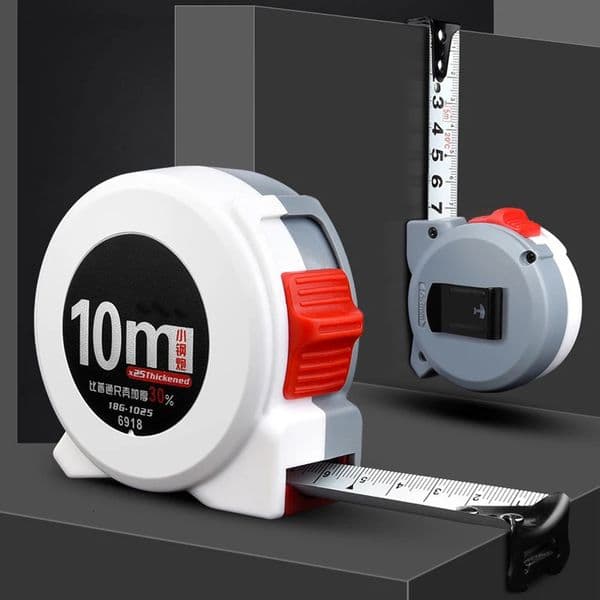 357510M High Precision Steel Tape Measure Retractable Ruler Woodworking Measuring Tools for Home Renovation and Construction 260521