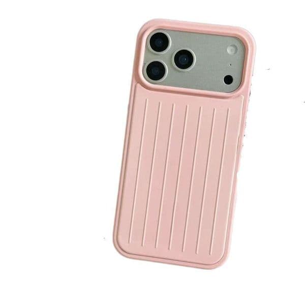 Rimo Rimowalugage Phone Case Designer Phone Case Coque Telephone Luxe Luxury Aluminum Groove Cover For I 17 16 Pro Max Minimalist Metal Texture Cover