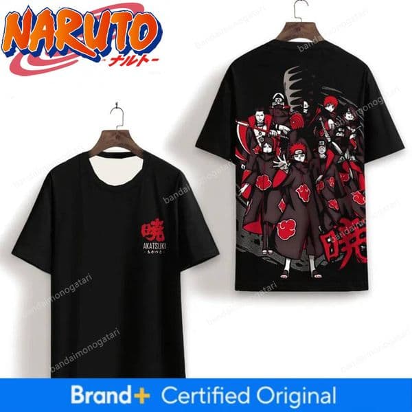 Summer Naruto Dawn Organization Theme Trend 3D Printed Breathable Quick Drying T-Shirt For Men And Women Parent-Child Top Hot Sell Hot Sell