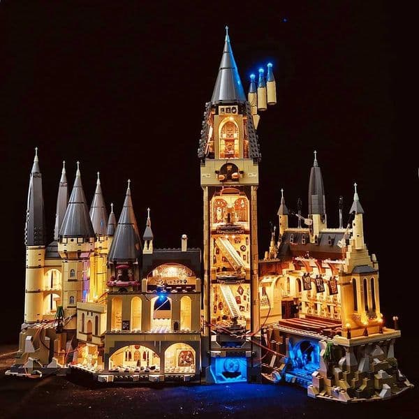 Custom LED Light Kit for 71043 Hogwarts Castle Building Blocks Lights Only No BricksT260521