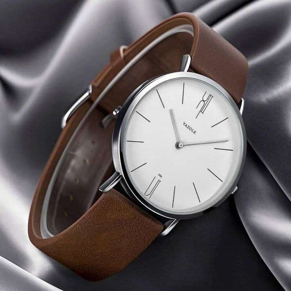 Casual Business Style Mens Watch YAZOLE Brand Quartz Watches for Man Fashion Simple Male Wristwatch Gift Clock Relogio Masculino 26L0521