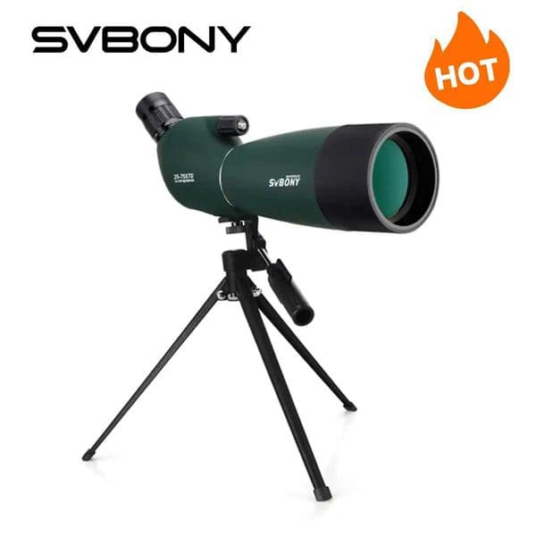 SVBONY F9308B Telescope Spotting Scope Monoculars Powerful Binoculars Bak4 FMC Waterproof With Tripod Camping T260521