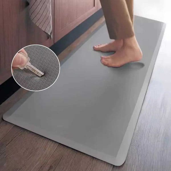 New Anti-Fatigue Standing Mat Kitchen Mat with PVC Waterproofing Non-Slip Kitchen Rug for Standing Desk Kitchen OfficeT260521