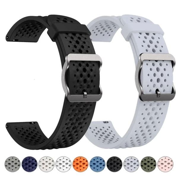 20mm 22mm Sports Silicone Strap For Forerunner 165965255265 band For ActiveVivoactive 4 5 6 Bracelet Venu 3 Watchband 260521