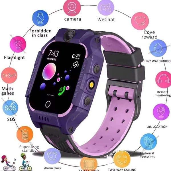 Kids 2G Smart GPS Location Sim Card SOS Call Child SmartWatch Camera IP67 Waterproof Watch Gift For IOS Android NEW
