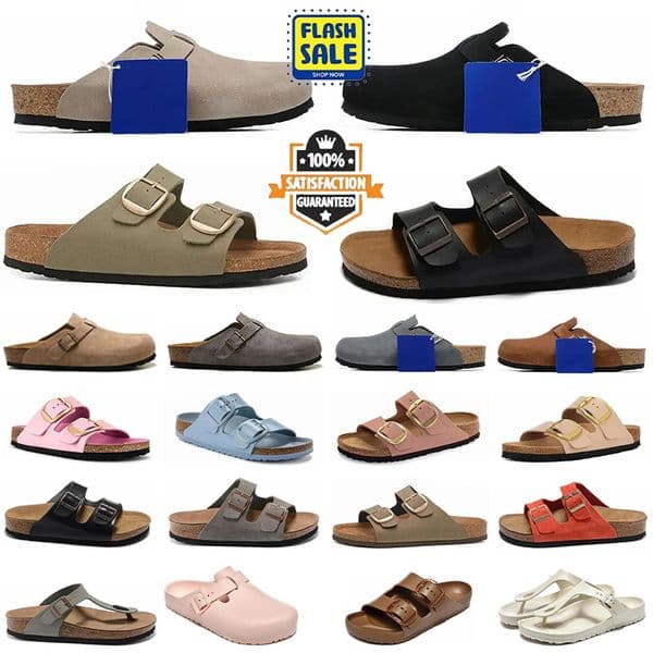 Designer clogs slides slippers sandals mens womens suede Summer Flip Flops Winter mules shoes leather clog sandles sliders slipper Flat Heel comfortable eur 35-46