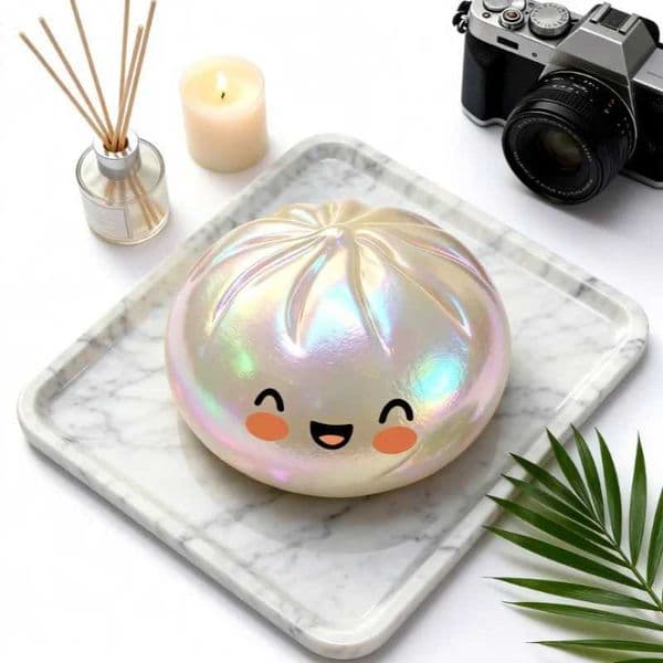Glitter Dumpling Squishy Pinch Slow Rebound Soft Decompress Mystery Pressure Ball Things For Room Home Decor Children Adult Gift Z260521