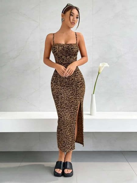 Slit Cami Dress Your Daily Essential M260521