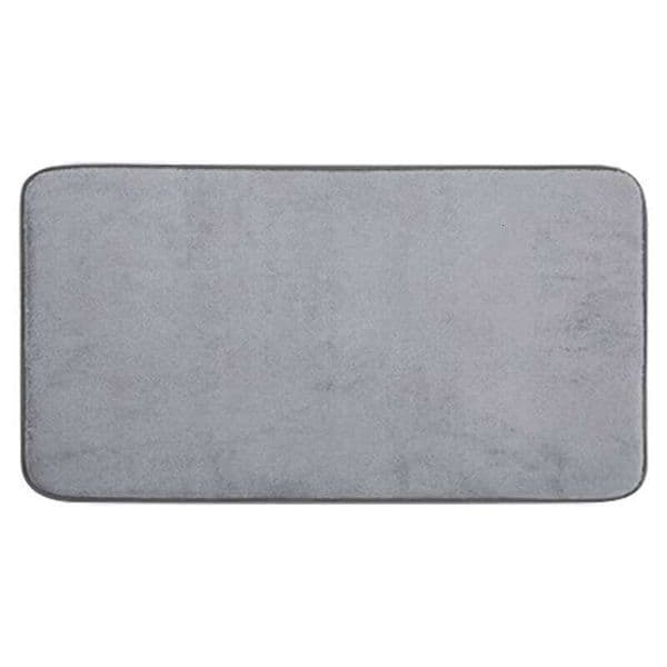 Homaxy Super Absorbent Bath Mat Memory Foam Carpet Non-Slip Toilet Bathroom Soft Living Room Bedroom Shower Decor Foot Rug 26W0521