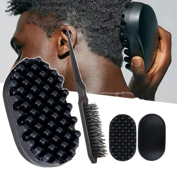 Portable Silicone Hair Brush Washable Durable Rubber Curly Brush Hair Beauty Dirty Braided Curly Hair Men Cleaning Tool 260520