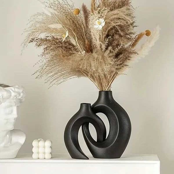 2026 Latest Models Plastic Vase Decor Stylish Nordic StyleDurable Ornaments for Bedroom Kitchenand Living Room Decoration L260521