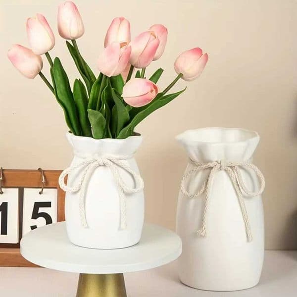 Plastic Vase Bohemian Style Home Decor European Vase Used for Wedding Dining Table Living Room Office Bedroom Decoration L260521