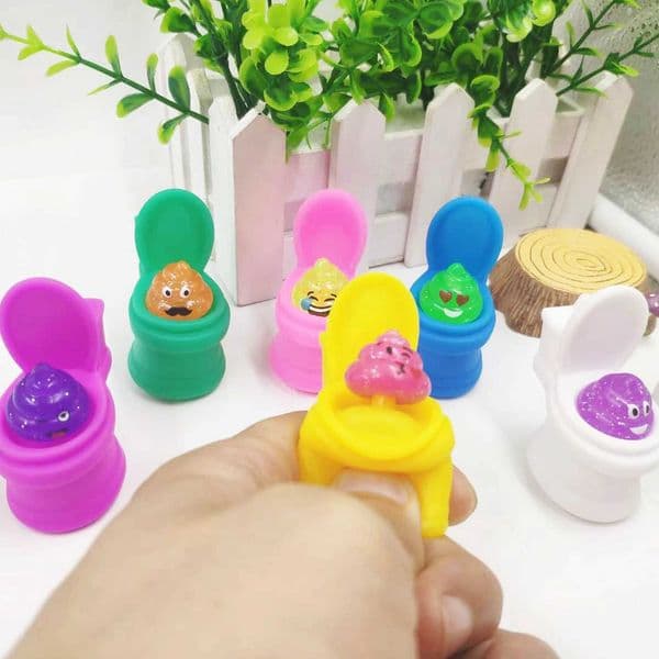 Creative Release Squeezing Toilet Poop Pinching Music Tricking New Unique Stress Relieving Toy Z260521
