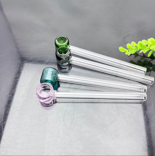 Hookahs Smoking Pipes Aeecssories Bongs New Hot Selling Color Bowl Extended Glass Pipe