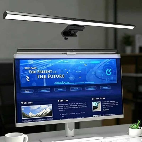 LED Monitor Light Bar for PC Computer - Dimmable Screen Light 33cm/50cm USB Powered Desk Lamp for Office Study Reading C260521