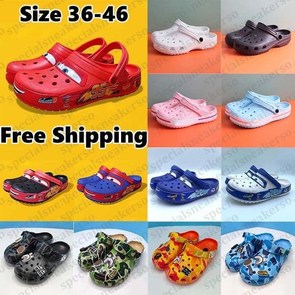 Free Shipping Designer bapes croc sandals heels sandale sandles Shoes slides classic sandal slippers for kitten mens womens d h gate luxury platform sandalias