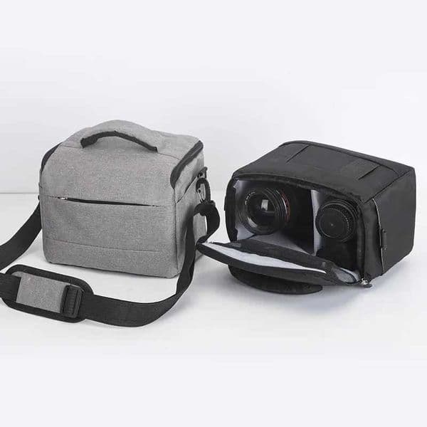New DSLR Camera Bag Handbags Nylon Shoulder Bag Camera Case Portable Cameras Bag for Nikon Canon Panasonic Fuji SLR Camera Z260522