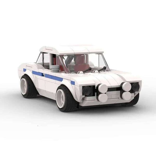MOC MK1 Escort Building Blocks Super Sports Vehicle Cars Bricks Set DIY Model Assembly Toys For Kids Boy Gift 26Y0522