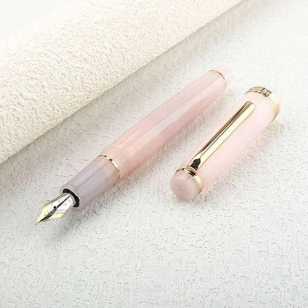 Luxury room Designer Decor Wholesale Jinhao 82 Fountain Luxury Acrylic /Metal Ink F Nib Elegante Business Office School Supplies Writing Pen 11 17